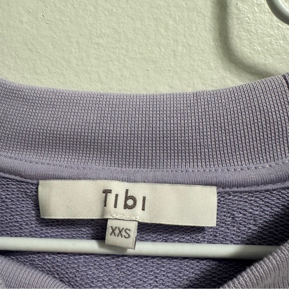 Tibi Light Purple Oversized Sweater Shirt Dress Size XXS - Picture 6 of 15